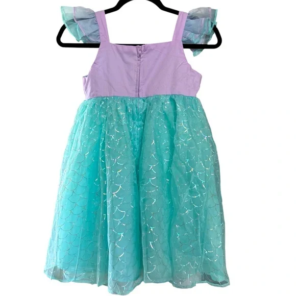 Girls size large Disney little mermaid dress - Picture 3 of 4